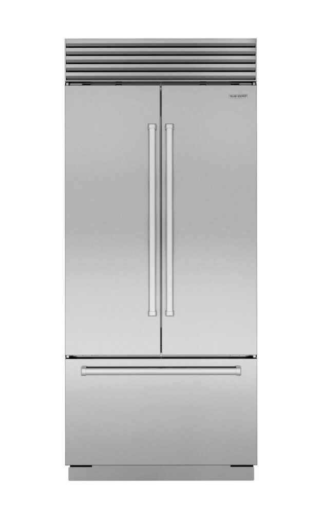 36″ Classic French Door Refrigerator/Freezer with Internal Dispenser