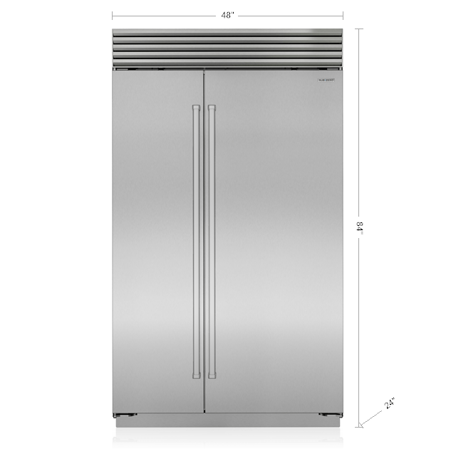 48" Classic Side-by-Side Refrigerator/Freezer